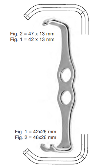 Product Spectrum Senn-Green Retractor, 6" (15cm), 10 x 6 mm Blunt Tip | SAH.20-3848 Image
