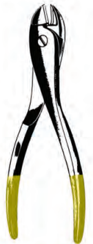 Product Spectrum Pin Cutter, 7" (18cm), Side Cutting, Straight, Cuts Up To 3/64" (1.5mm), Single Action, TC | SAH.20-4010 Image