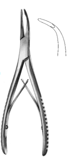Product Spectrum Stellbrink Bone Rongeur, 6.75" (17cm), Full Curve, Single Action, 2mm Jaw | SAH.20-5614 Image