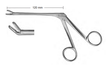Product Spectrum Takahashi Rongeur, 4.75" (12cm), Angled Up, 4mm Jaw | SAH.20-5634 Image