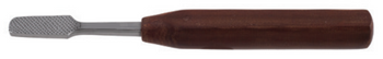 Product Spectrum Flat Bone Rasp, 8" (20cm), Single Ended, Phenolic Handle | SAH.20-5842 Image
