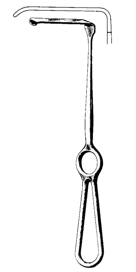 Product Spectrum Kocher-Langenbeck Retractor, 8.25" (21cm), 35x10mm Tip | SAH.20-9002 Image