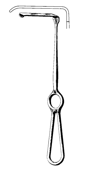 Product Spectrum Kocher-Langenbeck Retractor, 8.25" (21cm), 70x14mm Tip | SAH.20-9004 Image
