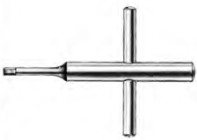Product Spectrum Interchangeable Osteotome/Chisel, Key, 3.5" (9cm) | SAH.21-4001 Image