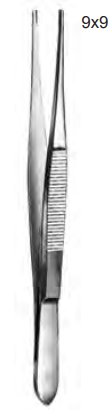 Product Spectrum Brown Tissue Forcep, 6", 9x9 Teeth | SAH.30-8915 Image