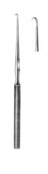 Product Spectrum Lahey Skin Retractor (Hook), 4.75" (12cm), Sharp, 1 Tooth | SAH.35-4000 Image