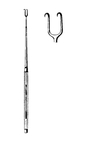 Product Spectrum Joseph Skin Retractor (Hook), 6.25"(16cm), Sharp, 2 Prong, 7mm Prong Width | SAH.35-4006 Image