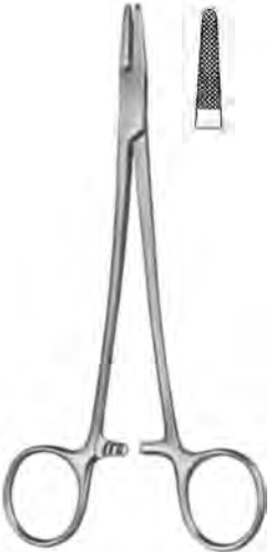Product Spectrum Mayo-Hegar Needle Holder, 7" (18cm), TC, Left-Handed | SAH.40-4631LH Image