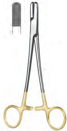 Product Spectrum Cruciate Needle Holder, 7.75", TC | SAH.40-4810 Image