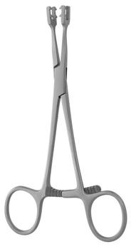 Product Spectrum Ikuta Bone Holding Forcep, 5" (12.5cm), Straight, 2mm Jaw Width | SAH.46-3002 Image