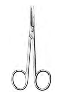 Product Spectrum Iris Scissor, 4.5" (11cm), Straight, TC | SAH.50-2291 Image
