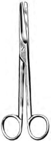 Product Spectrum Mayo Scissor, 7.5" (19cm), Straight | SAH.51-1157 Image