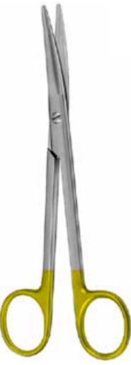 Product Vet Spectrum Mayo-Stille Scissor, 6.75" (17cm), Curved, Round Blades, TC | SAH.700529 Image