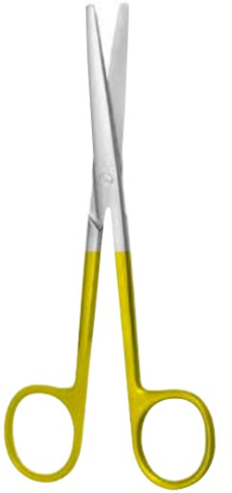 Product Vet Spectrum Mayo-Stille Scissor, 6" (15cm), Straight, Round Blades, TC and Supercut | SAH.700532 Image
