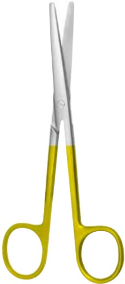 Product Vet Spectrum Mayo-Stille Scissor, 6.75" (17cm), Straight, Round Blades, TC and Supercut | SAH.700533 Image