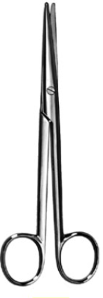 Product Vet Spectrum Mayo-Lexer Scissor, 8.25" (21cm), Straight, Round Blades | SAH.700539 Image