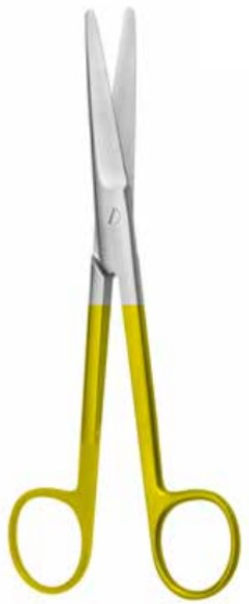 Product Vet Spectrum Mayo Scissor, 6.75" (17cm), Straight, Supercut, TC | SAH.700556 Image