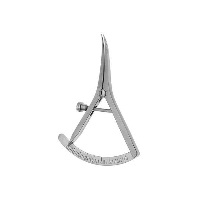 Product Vet Spectrum Castroviejo Caliper, Straight, 3.5in., Range: 0-40mm | SAH.707372 Image