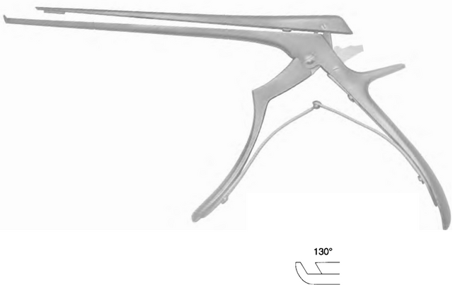 Product Vet Spectrum Ferris-Smith Kerrison Punch, 9" (23cm), 130 Degree, 5mm Up, Detachable, W/ Thin Foot Plate and Ejector | SAH.714923 Image