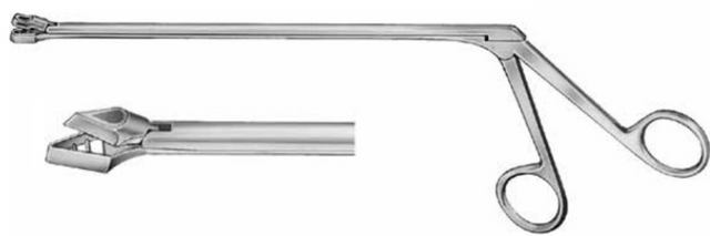 Product Vet Spectrum Biopsy Punch, 9.5" (24cm), Straight, Schumacher Tip Configuration, 4mm Triangular Bite | SAH.714946 Image