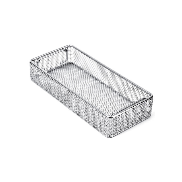 Product Vet Spectrum EverGreen Narrow Sterilization Container Basket, Wire (268x117x43mm) | SAH.K31073 Image