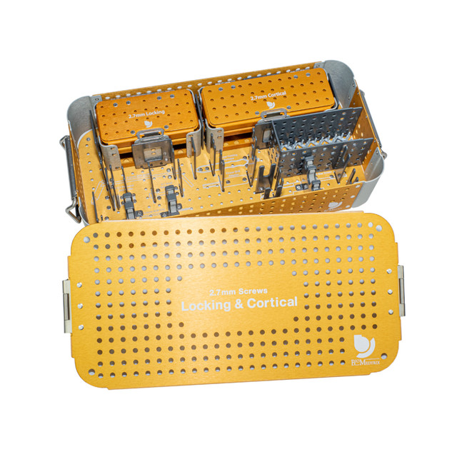 Product BioMedtrix 2.7 Bracketed TPLO Screw Case | 24-500-27 Image