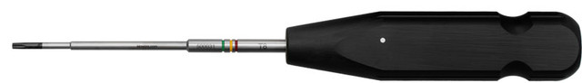 Product VOI DLC Cannulated Screwdriver, T8 (CCS 2.4 & 3.0 mm), With Black Peek Handle | 500031 Image