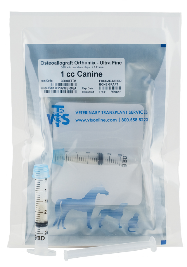 Product VTS Orthomix ULTRA FINE DBM Canine | CBOUFFD1 Image