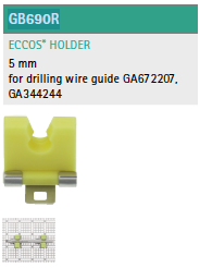 Product Aesculap Eccos Fixation Holder - For Keys | GB690R Image