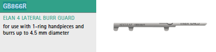 Product Aesculap ELAN 4 Lateral Burr Guard (1-ring) | GB866R Image