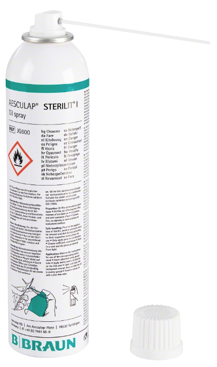 Product Aesculap HAZMAT-Sterilit I Oil Spray | JG600 Image