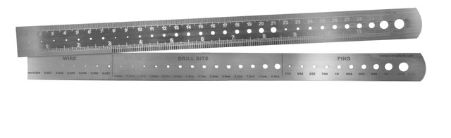Product VOI Ruler/Pin & Drill Bit Gauge | KS-1171 Image