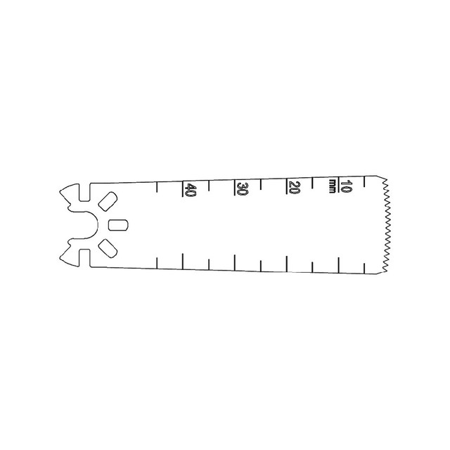 Product DeSoutter Stericut Sagittal Blade - Standard - 19mm x 46mm x 0.60mm | S88-107 Image