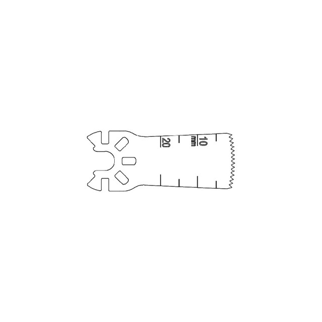 Product VOI Stericut Sagittal Blade - Standard - 15mm x 22mm x 0.60mm | S88-108 Image