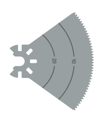 Product DeSoutter Stericut Sagittal Blade - Sternum - 25mm x 50mm x 0.60mm | S88-918 Image