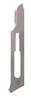 Product Spectrum Scalpel Blades, Size 15, Sterile, 100/Box | SAH.02-040-015 Image