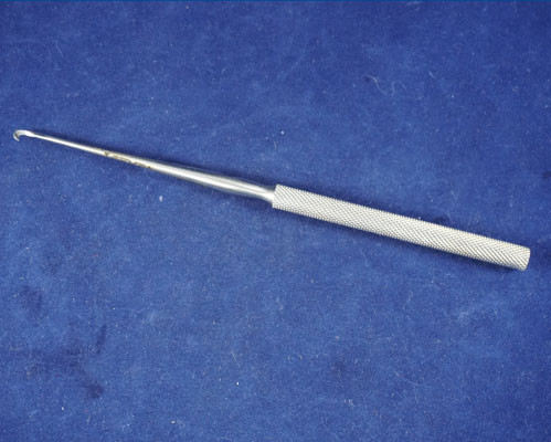 Product Spectrum Meniscus Hook Knife, 6" (15cm), 3mm Blade, Knurled Handle | SAH.20-0810 Image