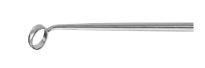Product Spectrum Arthroscopy Ring Curette (3mm), 8.6" (220mm), Long, Straight, 4.0 mm Diameter Knurled Handle | SAH.20-0823 Image