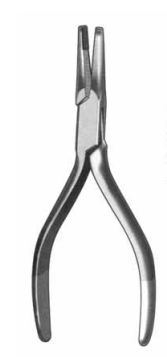 Product Spectrum Pin Pulling Plier, 5.5" (14cm), Serrated Narrow Jaw, With Vertical Groove | SAH.20-5538 Image