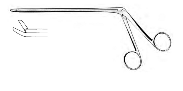 Product Spectrum Cushing Rongeur, 7" (18cm), Angled Up, 2x10mm Jaw | SAH.20-5657 Image