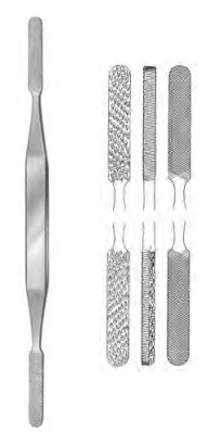 Product Spectrum Fomon Rasp & File, 8.5", Double Ended, Convex & Flat | SAH.20-7001 Image