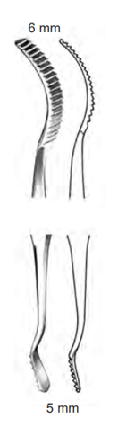 Product Spectrum Miller Nasal Rasp, 7" (18cm), Double Ended, Up/Down Serrations, 6mm/5mm | SAH.20-7523 Image