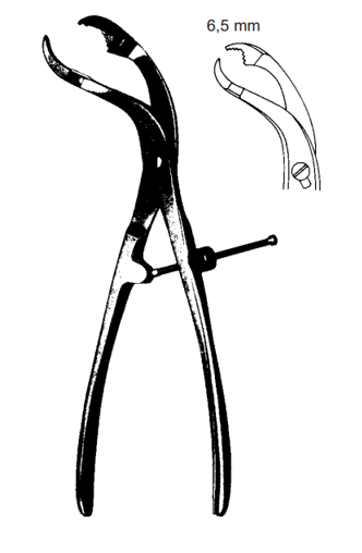 Product Spectrum Verbrugge Bone Holding Forcep, 7" (19cm), With Speedlock | SAH.20-7531 Image