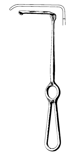 Product Spectrum Kocher-Langenbeck Retractor, 8.25" (21cm), 60x20mm Tip | SAH.20-9007 Image