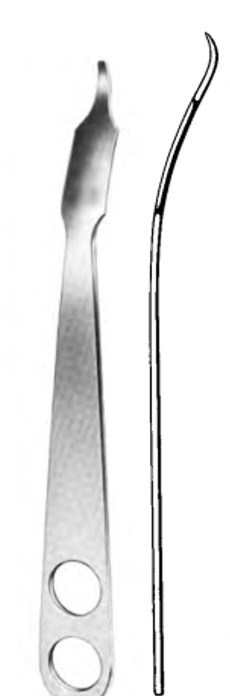 Product Spectrum Hohmann Retractor, 9.25" (23.5cm), 2 Finger Holes, 18mm Wide | SAH.20-9931 Image