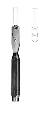 Product Spectrum Interchangeable Osteotome/Chisel, Osteotome Blade, 3.5" (8.5cm), 10mm Width | SAH.21-4004 Image