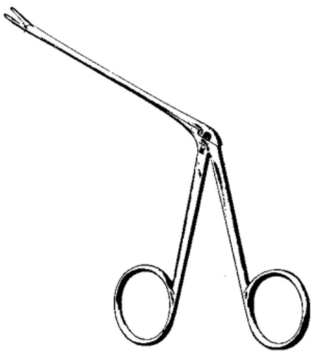 Product Spectrum Hartmann Alligator Forcep, 6.5" Working Length, Serrated Jaw | SAH.23-3191 Image