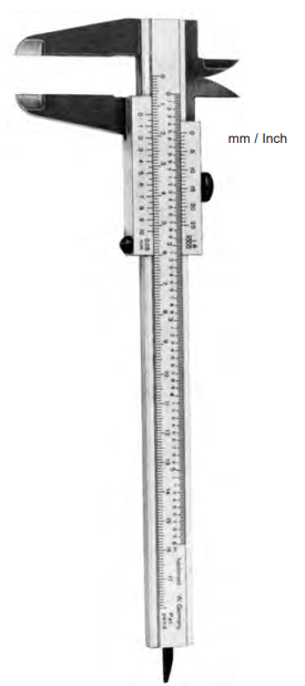 Product Spectrum Caliper, 8.25" (21cm), mm/inch marks | SAH.23-4652 Image