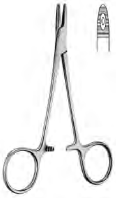 Product Spectrum Collier Needle Holder, 5" (12.5cm) | SAH.40-4208 Image