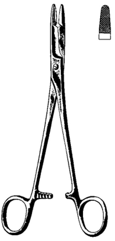 Product Spectrum Olsen-Hegar Needle Holder, 7" (18cm), TC | SAH.40-5091 Image